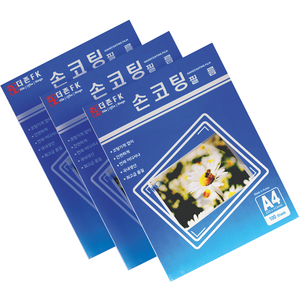 더존 손코팅 필름 A4 100MIC, 1권