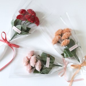 카네이션 5송이 비누꽃다발 (투명포장), 2.피치
