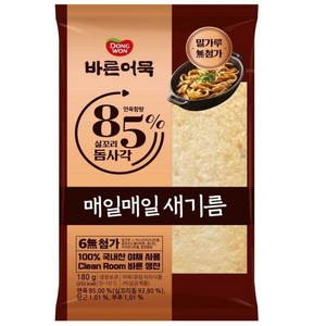 (전단상품)동원 바른어묵85%실꼬리돔사각 180G, 2개