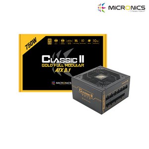 마이크로닉스 [마이크로닉스] Classic II 750W 80PLUS골드 풀모듈러 ATX3.1