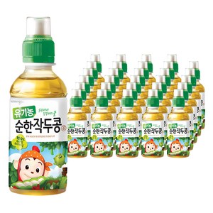 웅진 코코몽 유기농 순한 작두콩차, 200ml, 48개