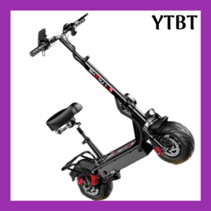 YTBT 앉아서 타는 전동킥보드 접이식 퀵보드 전기 성인용, 20-30km, 1개