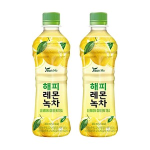 연호음료 해피 레몬녹차, 350ml, 20개