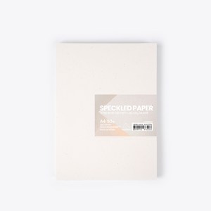 PaperPhant 두꺼운 화이트 티끌지(한지 느낌), 220g A4 50매