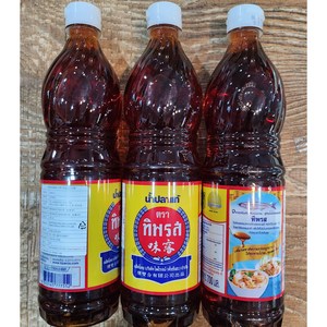 [태국 똠양꿍 피쉬소스]Tipaos 티파로스 Fish Sauce woldfood, 700ml, 3개