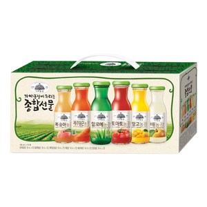 가야농장 주스 6종 종합선물세트, 120ml, 48개