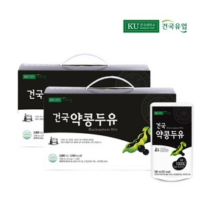 건국 약콩 두유, 190ml, 40개