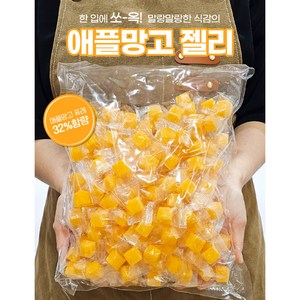 애플망고 젤리 1kg, 1000g, 1개