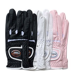 트리노바 여성 양손 골프장갑 T77M 왼손 스마트폰터치 이중덧댐, 양손_화이트__21호