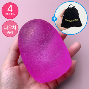 [MSMULTIVERSE] 로제 공 스퀴시 스트레스볼 핫한 스트레스 실링볼 무소음 말랑이 젤리볼, 퍼플