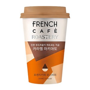 프렌치카페 로스터리 카라멜 마키아또, 200ml, 40개