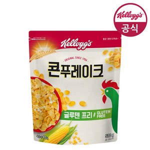 켈로그 콘푸레이크 시리얼, 530g, 1개