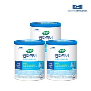 셀렉스 썬화이버 구아검 프리바이오틱스 유산균, 250g, 3개