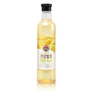 씨제이 백설 자연발효 레몬식초 800ml, 1개