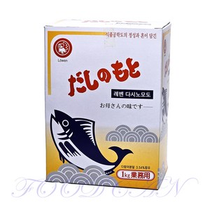 레벤 다시노모도 1kg 코리아제니스 가쯔오다시 가쓰오다시, 1개