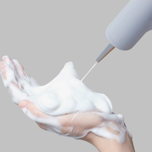 마이가 거품기 버블 메이커 목욕 강아지 샴푸 전동 초간편 무선 중화기 샤워 고양이 두피관리 myga, 1세트, 욕실디스펜서-화이트
