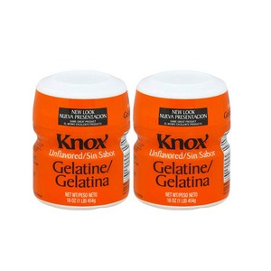 Knox (특가 당일배송) 녹스 젤라틴 454g (2개) Gelatine, 2개