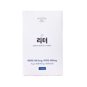 수분충전 이온음료 리터 30포 x 3개 무설탕 전해질 타우린 비타민C, 150g