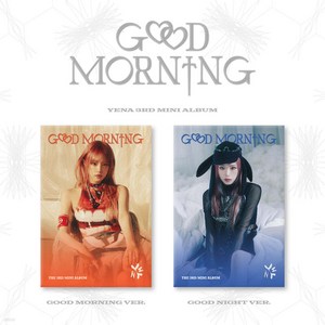 [PLVE ve.] 최예나 미니 3집 2종 세트 Good Moning / 이미지카드 2종+포토카드 2종+스티커 2종+투명포토카드홀더키링 2종+디지털포토카드 2종