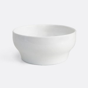 하우스웨어 레토 어반 면기 16.5CM 국그릇 우동 비빔밥 덮밥 도자기 올화이트, 1개