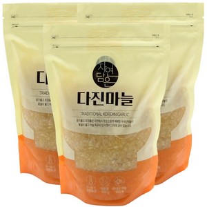 국내산 냉장 다진마늘 간마늘 당일제조, 500g, 3개