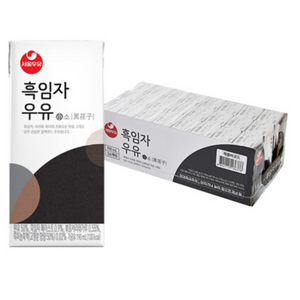 서울 흑임자우유 190ml, 24개