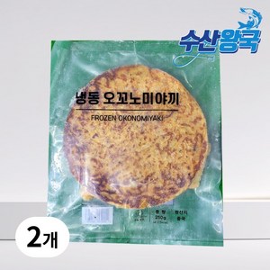 수산왕국 냉동 해물 오꼬노미야끼, 2개, 250g