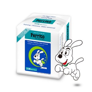 페리토 프리미엄 배변패드 25매, 4개, 25개입