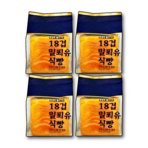 한겹씩 뜯어지는 18겹 밀푀유 식빵 80g 4개