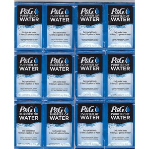 P&G정수패킷 정수제 Purifier of Water Packets 12개