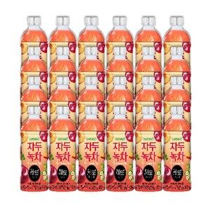 웰그린) 자두녹차제로, 24개, 500ml