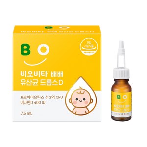 비오비타 유아 배배 유산균 드롭스D, 7.5ml, 1개