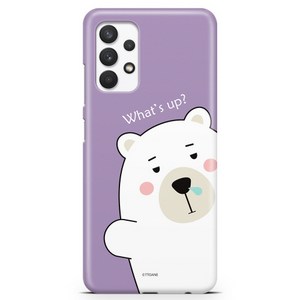 갤럭시A52S 케이스 백곰빼꼼 디자인 하드