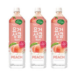 웅진 요거상큼 복숭아, 1.5L, 12개