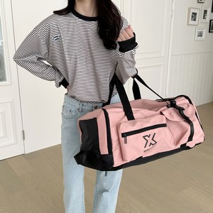윈드다이브 짐 더플백 대용량 여행용 보스턴백 백팩 크로스백, 핑크