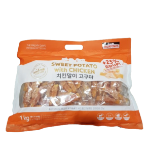 코스트코 파미데이즈 치킨말이 고구마 1KG (100G X 10개입) 강아지용, 10개, 100g