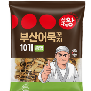 푸디스트 식자재왕 부산어묵 꼬치 사각, 1개, 750g