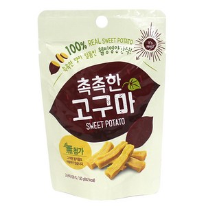 오성 촉촉한 고구마말랭이, 50g, 50개