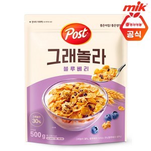 포스트 그래놀라 시리얼 블루베리, 500g, 1개