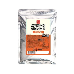 미슐 토끼분식점 마라 떡볶이 분말, 1개, 500g