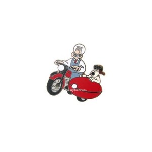 마이버튼 [정품]월레스와 그로밋(Scoote).핀뱃지