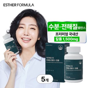 닥터에스더 전해질 밸런스 칼륨, 120정 x 5박스, 5개, 120정