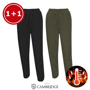 잭오브캠브릿지 겨울 융털 밍크 기모 카고 밴딩 루즈핏 코듀로이 골덴 통바지 조거 팬츠