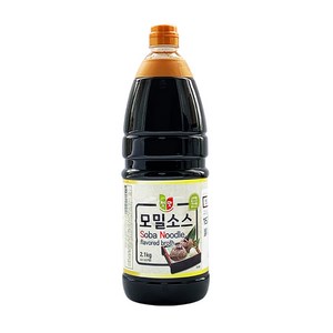 첫맛 모밀소스, 2.1kg, 3개