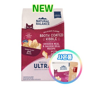 내추럴발란스 울트라 프리미엄 캣 6.8kg + 사료샘플 3개 + 증정 고양이 스틱 1p, 1개, 연어+치킨