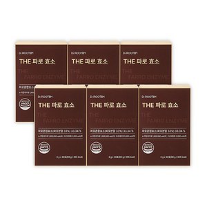 닥터루템 파로 효소 식약청인증 파로효소분말 이탈리아산, 90g, 6개