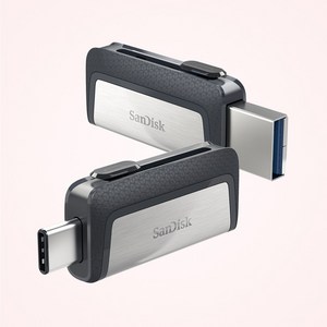 샌디스크 울트라 듀얼 USB 드라이브 TYPE-C SDDDC2, 64GB, 1개