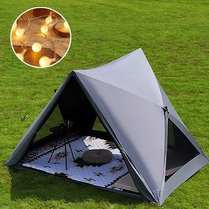 엠티링크 3세대 원터치 팝업 텐트 대형 A형 캠핑 그늘막 자동 오토 초경량 휴대용 피크닉 방수 쉘터, 세트A-4각대형