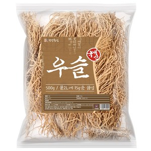 건강중심 국산 우슬뿌리 통우슬, 2개, 500g