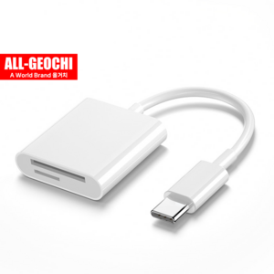 C타입 SD/MicroSD 카드 리더기 마이크로 아이폰 블랙박스 메모리카드, C타입 SD/MicroSD 리더기 젠더